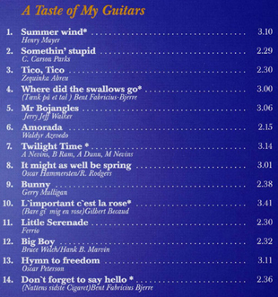 CD-H&uuml;lle Titel