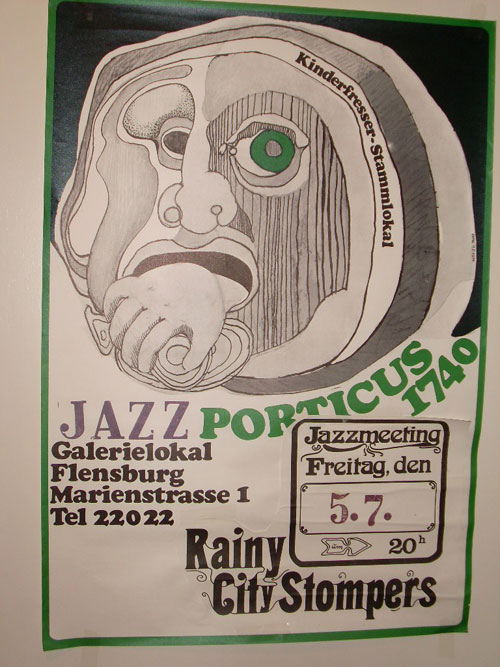 Rainy City Stompers  Plakat Marienstraße 1