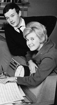 Ann-Louise Hanson und Klaus Lorenzen im Studio